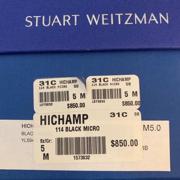 STUART WEITZMAN
Highchamp Over-the-knee Boots In Black size 5 - Picture 6 of 8